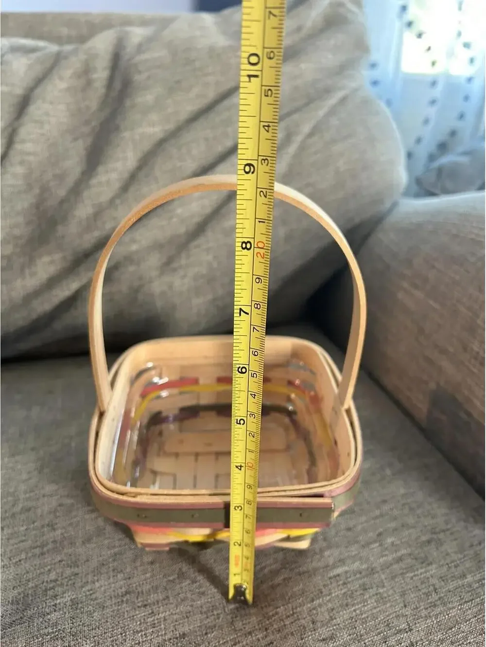 Longaberger Small Easter Basket 1998 Edition With Protector
